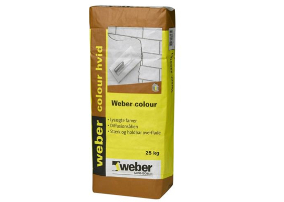 Weber colour lys grå 25kg