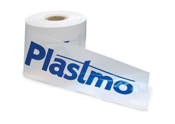 Plastmo posenedløb hvid m/tryk