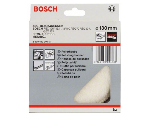 Bosch Polerehætte Lammeuld 130mm