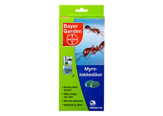 Bayer Baythion myrelokkedåse
2 stk.