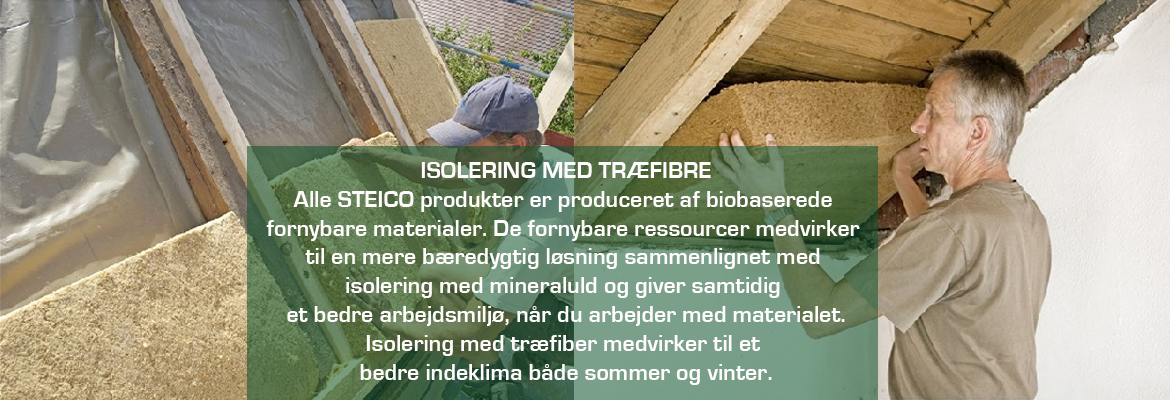 steico træfiberisolering