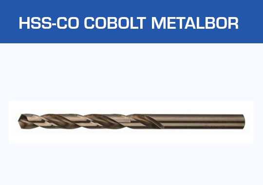 HSS-Co Cobolt metal spiralbor