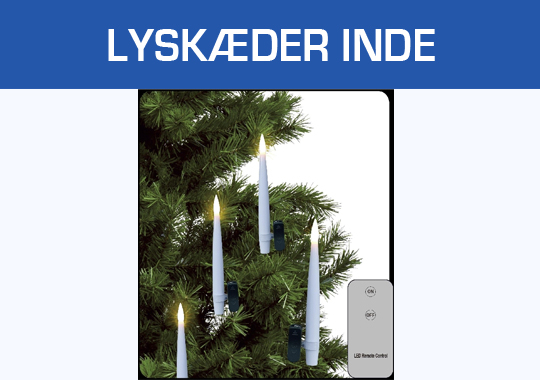 Lyskæder inde