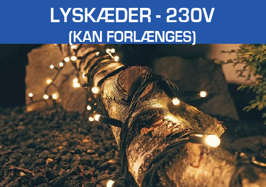 Lyskæder - 230V