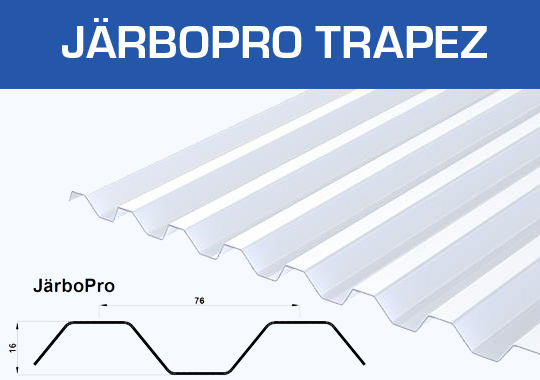 Järbopro Trapezplader