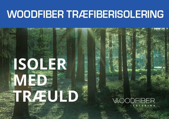 Woodfiber Træfiberisolering