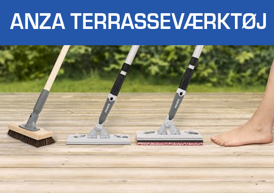 Anza 2-i-1 terrasseværktøj