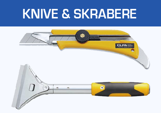 Knive & skrabere