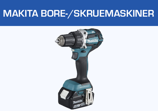 Makita Bore-/skruemaskiner