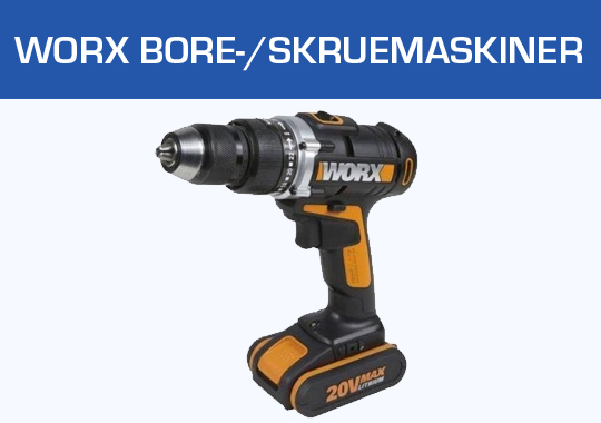 Worx Bore-/skruemaskiner