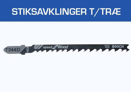 Stiksavsklinger t/træ