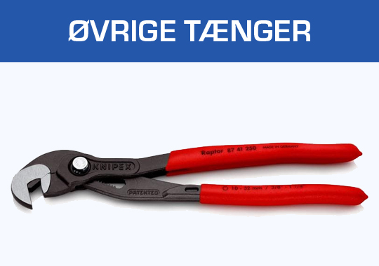 Øvrige tænger