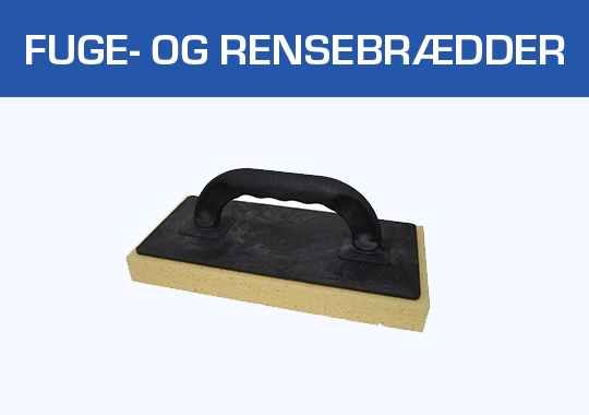 Fuge- og rensebrædder