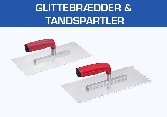 Glittebrædder og tandspartler