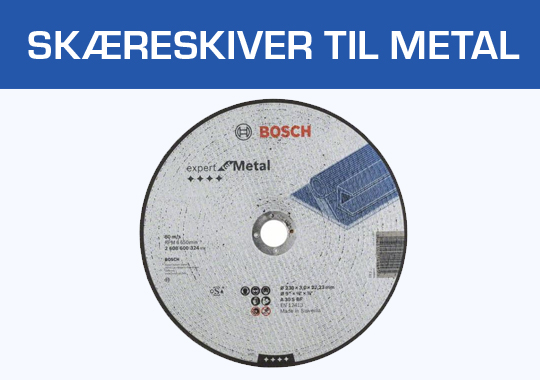 Skæreskiver til metal