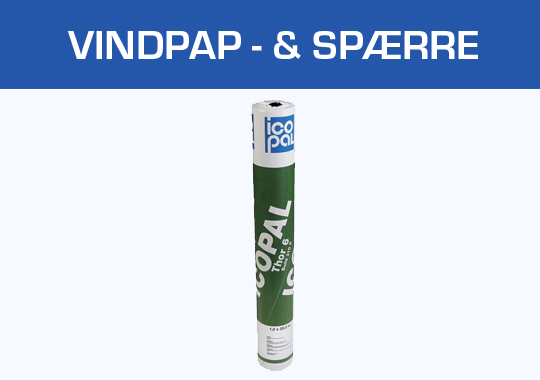 Vindpap & vindspærre