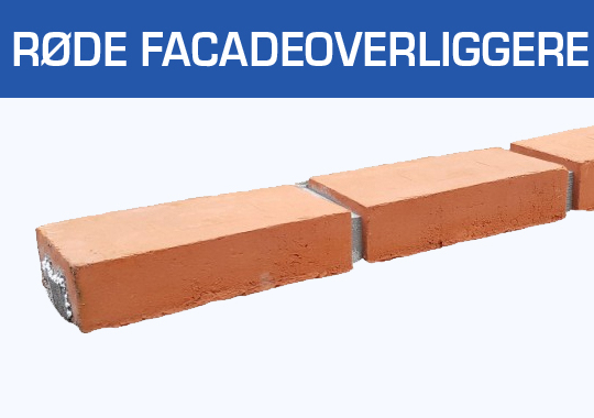 Røde Facadeoverliggere