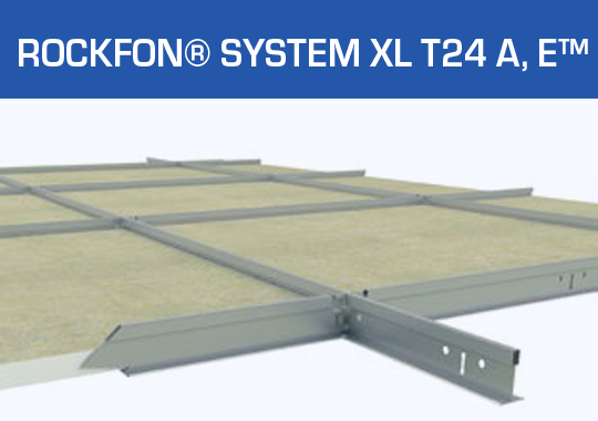 ROCKFON® SYSTEM XL T24 A, E™