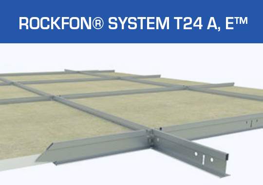 ROCKFON® SYSTEM T24 A, E™