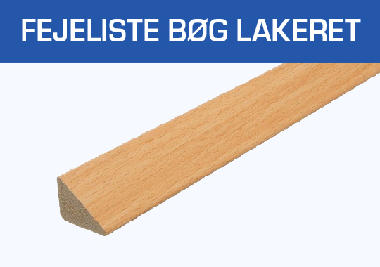 Fejelister Bøg Lakeret