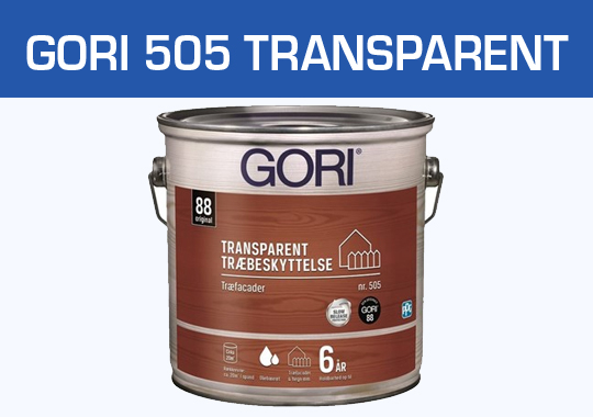 Gori 505 transparent - Oilebaseret