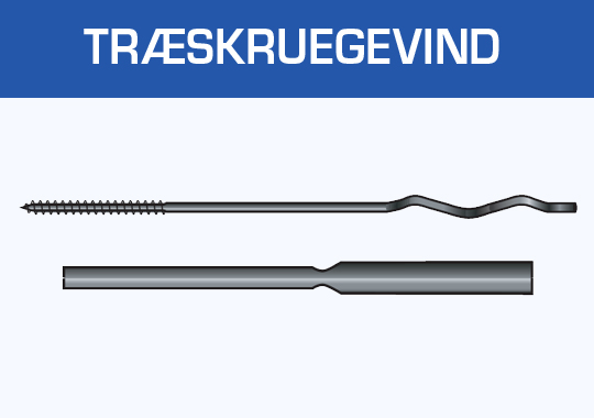 Træskruegevind