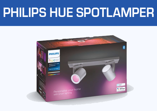 Philips Hue Spotlamper
