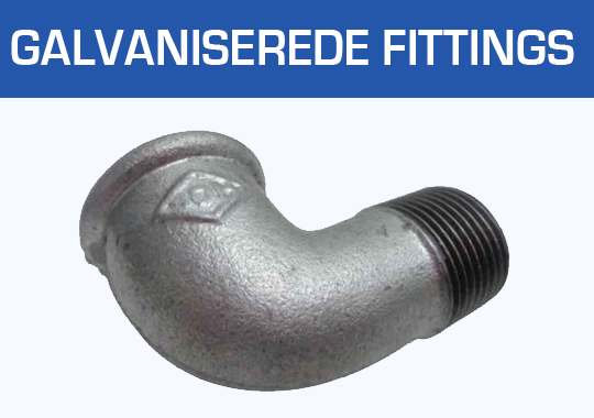 Galvaniserede Fittings