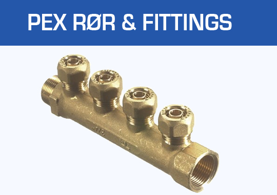 Pex Rør & Fittings