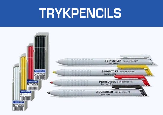 Trykpencils & fedtminer