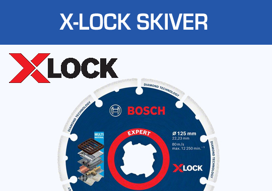 X-lock skiver