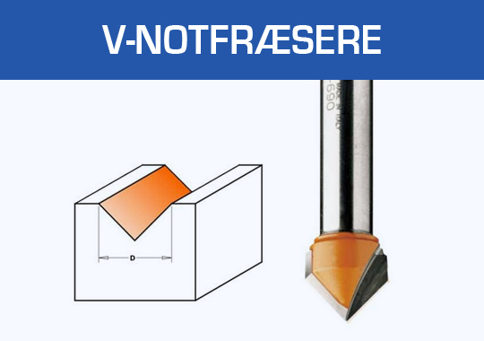 V-notfræsere