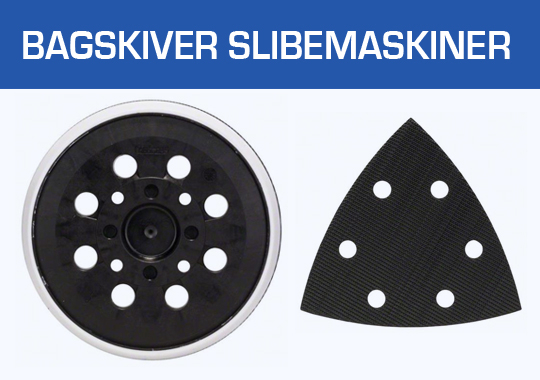 Bagskiver Slibemaskiner