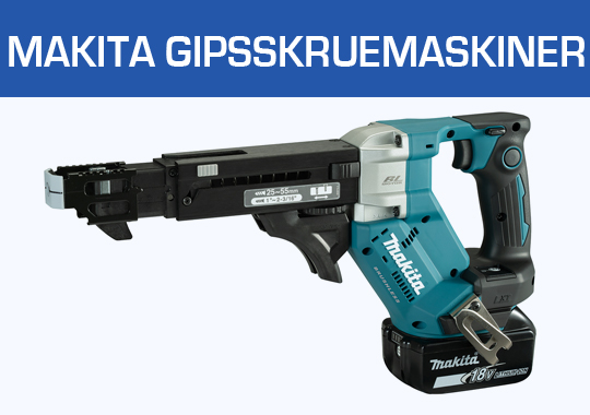 Makita Gipsskruemaskiner