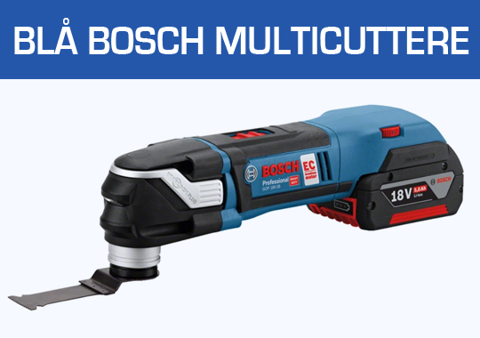 Blå Bosch Multicuttere