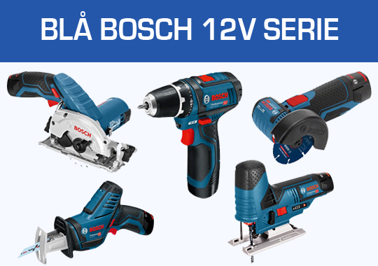Blå Bosch 12V Serie