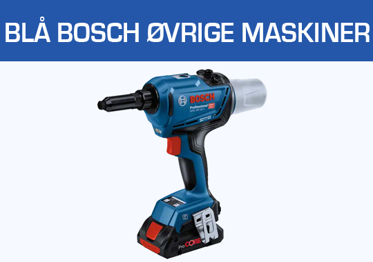 Blå Bosch Øvrige Maskiner