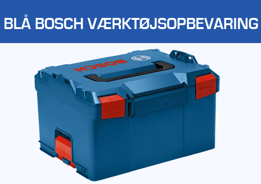 Blå Bosch Værktøjsopbevaring