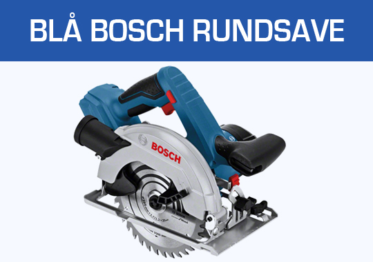 Blå Bosch Rundsave