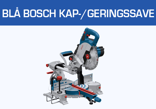 Blå Bosch Kap-/Geringssave