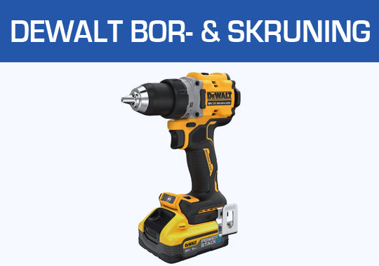 Dewalt Bor- & Skruning