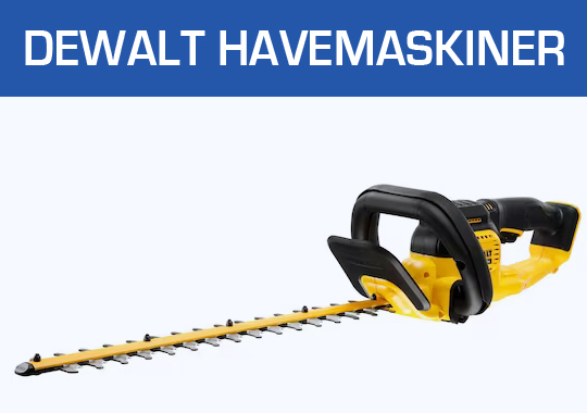 DeWalt Havemaskiner