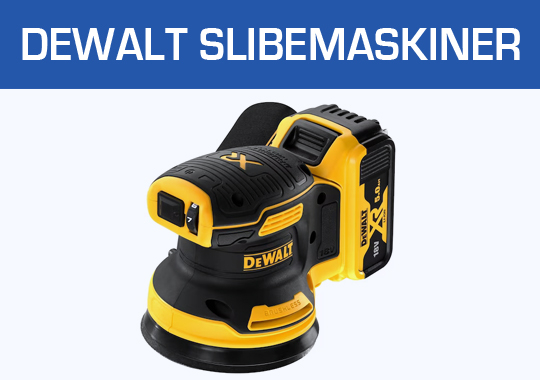 DeWalt Slibemaskiner