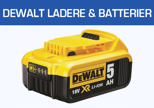 DeWalt Ladere & Batterier