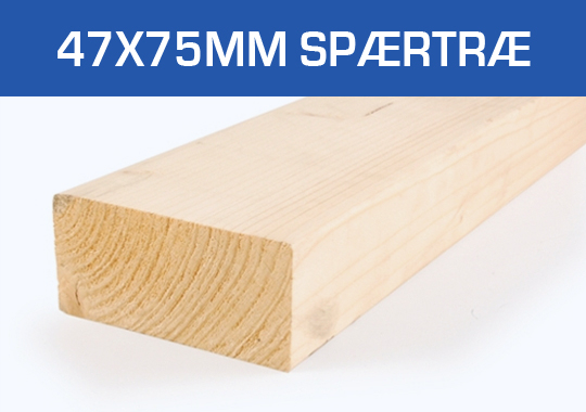 47x75 Spærtræ