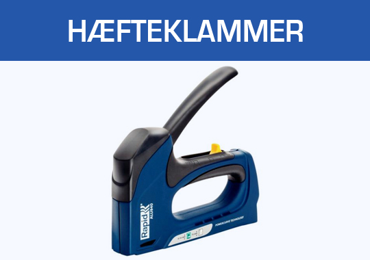 Hæfteklammer & pistoler