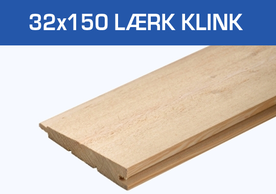 32x150mm Lærk Klink