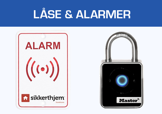 Låse & alarmer