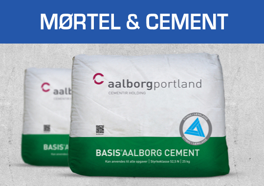 Mørtel + Cement