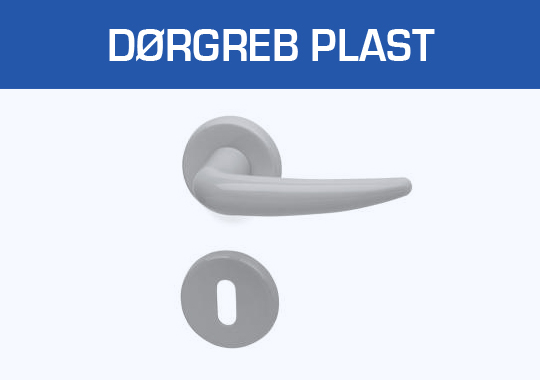 Dørgreb plast